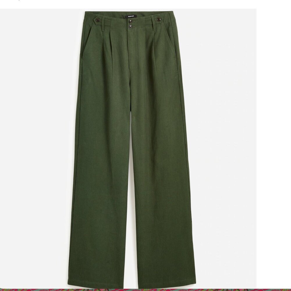 Madewell The Petite Harlow Wide-Leg Pant - Picture 5 of 6